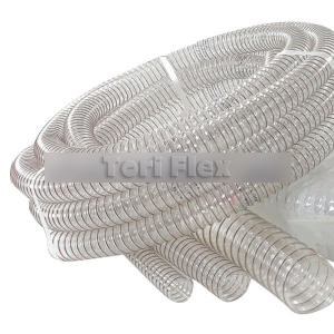 PUR 우레탄닥트 호스 25 ~ 100mm X 10M /정전기방지 집진설비 DUCT