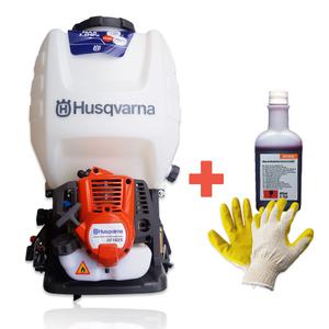 허스크바나 배부식분무기 321S25 + 스틸 엔진오일, 반코팅장갑 1타(10켤레)