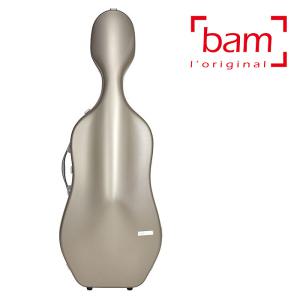 [BAM] 뱀 슈프림 하이테크 폴리카보네이트 첼로 케이스 SUP1005XLCS - 샴페인&실버