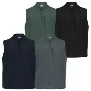 봄 가을 남성 스판 아웃도어조끼 등산 작업복 기능성 남자 작업조끼 단체 멀티포켓 다용도 빅사이즈