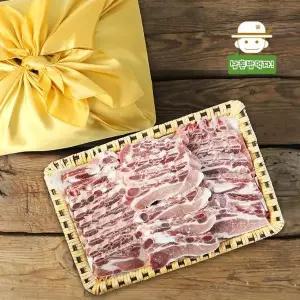 [삼촌밥먹자][냉동] 무항생제 우리한돈 LA돈갈비 선물세트 3kg