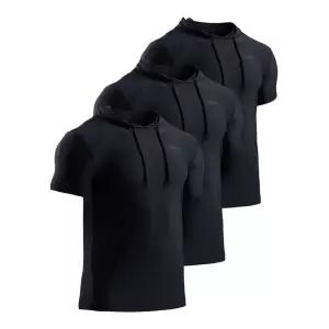 테슬라 하이퍼드라이 후드 반팔 티셔츠 3팩 TM-MTS70