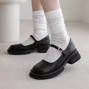 (더블몰드창) 허니잼 통굽 메리제인슈즈(4.5cm)