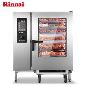 린나이 업소용 가스 스팀 컨벡션 오븐 RCO-240CG 24단 트롤리 포함