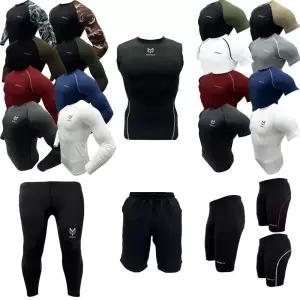 미르벨리 기능성 언더레이어 스포츠 이너웨어 상하의 모음