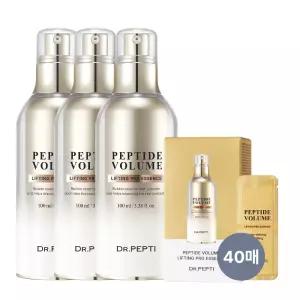 닥터펩티 펩타이드 볼륨 리프팅 프로 에센스 100ml x3 + 샤쉐 40매