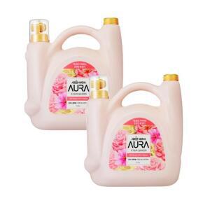 [샤프란] 아우라 피오니블러썸 5.5L x 2개 초고농축 대용량 섬유유연제