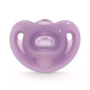 누크 센서티브 노리개젖꼭지 S2 (6~18개월) 퍼플 1개입/쪽쪽이