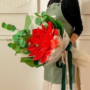 감사의 마음을 전하는 특별한 선물 초대형꽃 다알리아 자이언트 꽃다발