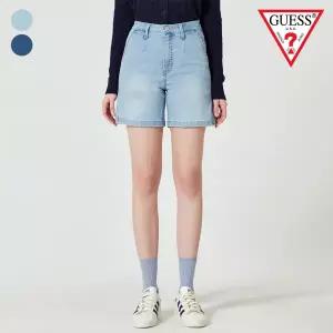 [롯데백화점]게스 여성 4부 핀턱 쇼츠 OO2D0974