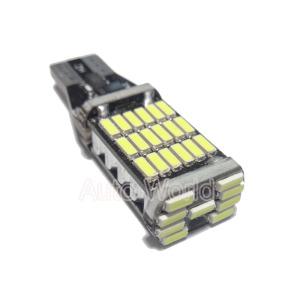 12V T15 45칩 LED 전구 후진등 자동차