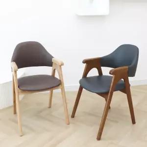 [파스텔우드] 고급원목 카페의자 인테리어 식탁의자 비올렛S