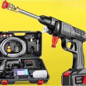 고압세척기 24v 무선 세차기 리튬 충전식 고출력 펌프