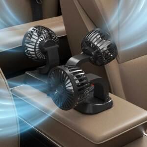3in1 차량용 선풍기 콜드에어 트윈 써큘레이터