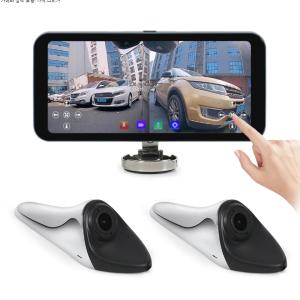 CarSabo 6.25인치 디지털 사이드 미러 실시간 보기 녹화 블랙박스 사각지대 안전운전