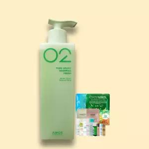 아모스 퓨어스마트 샴푸 프레시 500g + 랜덤1종 데일리케어