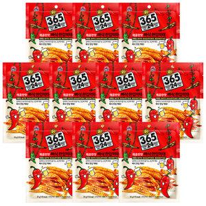 사조 365.24 빠삭 한입먹태 매콤한맛 25g x 10개