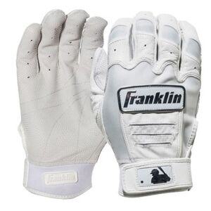작은손장갑 프랭클린 CFX 야구 양손 배팅장갑 화이트 선수용