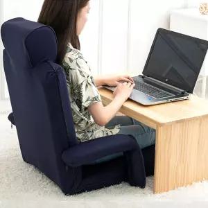 풍원 VIP 참숯 폴딩 리클라이너 접이식 수유 허리편한 등받이 방석 앉는 좌식의자