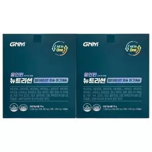 GNM자연의품격 올인원 뉴트리션 멀티비타민 칼슘 마그네슘 2600mg x 30개입 2개 / 써클
