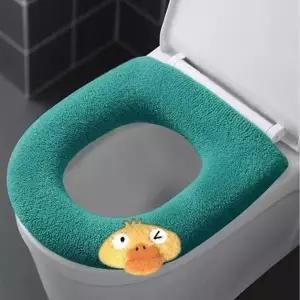 캐릭터 변기커버 겨울 엉따 변기시트 풀커버 극세사