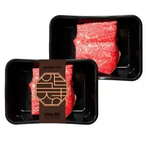 [냉장] 1++ 투뿔 한우 양지 600g (300gx2) 덩어리 장조림용 곰탕 수육 찜 국거리 양지머리 설렁탕 마장동 정육 프리미엄 국내산 소고기 캠핑 홈파티 명절 생신 선물 추천