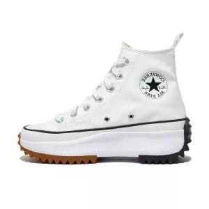 컨버스 런스타 하이크 하이 플랫폼 키높이 운동화 신발 화이트 166799C