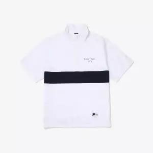 [FILA] 온라인 단독Fila tennis 블럭 하프넥 아노락 (FE2JKF5106XOWH)