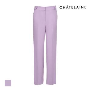 [샤트렌] 허리 로고 버튼 정장팬츠_HCCMPT102