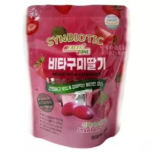 신바이오틱 비타구미딸기 48g(소비기한 : 26.05.16까지)유산균 비타민 젤리