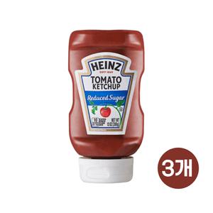 하인즈 로우슈거 저당 토마토 케찹 소스 369g 3개
