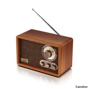 캔스톤 레트로 라디오스피커 블루투스 우드 거실 인테리어 TR-2200