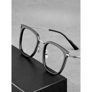 안경테 초경량 빅사이즈 티타늄 뿔테 프레임 160mm 가벼운 빅페이스 오버사이즈 패션 대형