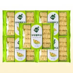 [셀러허브]유부롤 튀김 120g x 5개/중국식품 두부피 두유피 마라 훠궈 사리 (S27407565)