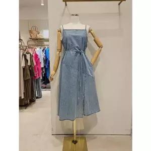 [NS홈쇼핑][SI]사선절개 데님 뷔스티에 원피스(SHK2353EOO)[35247570]