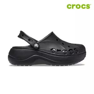 [하프클럽/크록스]바야 플랫폼 클로그 여성샌들 208186-001