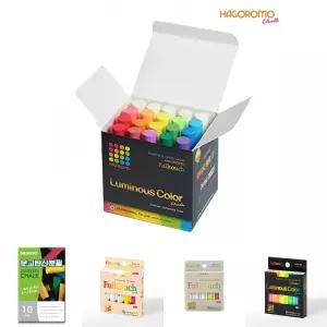하고로모_ 탄산 분필 16색 혼합 (20본)/선생님/교사/캘리그라피/카페/식당/업소/가게/학교/학원/어린이집