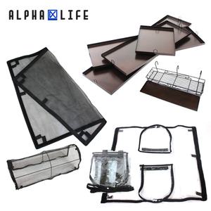 [알파라이프] 알파 베란다 걸이대 전용 하우스, 비닐캡, 물흙받이, 차광그늘망