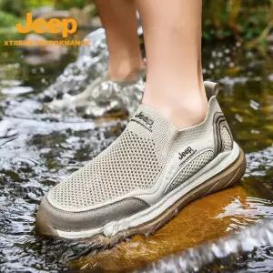 JEEP 지프 메쉬 신발 남자 미끄럼 방지 여름 통기성 운동화
