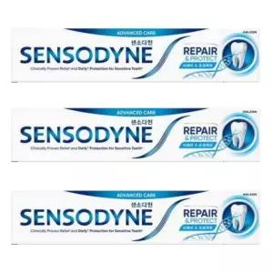 센소다인 리페어 앤 프로텍트 치약 100g 3개