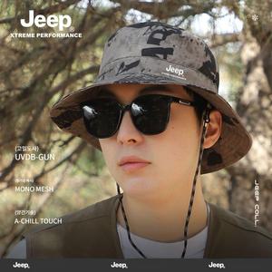 JEEP 지프 남성 모자 여름 낚시 자외선 차단 등산 모자