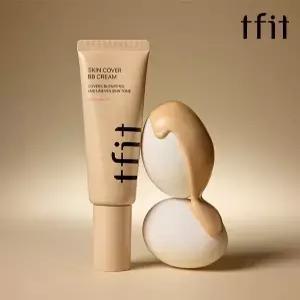 티핏 스킨 커버 비비 크림 30g 홍조 타투 잡티커버 워터프루프