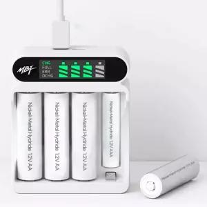 C타입 건전지충전기 AAA충전지 AA배터리충전