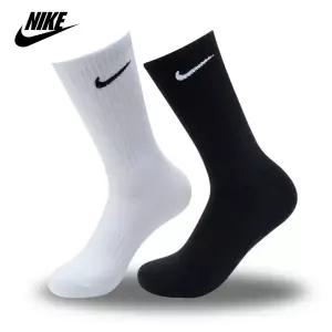 나이키 에브리데이 쿠셔닝 3켤레 장목 양말 화이트