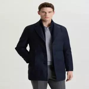 닥스 남성 24FW [반값세일][REDA] 울 다운 코트 DMTR4DN42N2