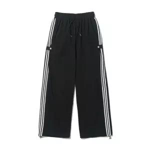 [로아드로아]슬로우스냅 와이드 트랙팬츠 (블랙)