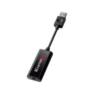 크리에이티브 사운드 블라스터X G1 7.1 휴대용 HD 게이밍 USB DAC 및 사운드 카드 (70SB171000000)