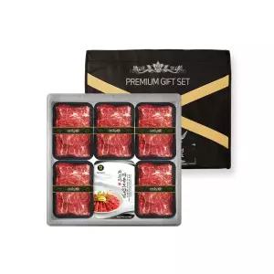 한우 1+등급 한우 불고기 양념 세트 3호 (불고기600g x 5팩+양념소스)