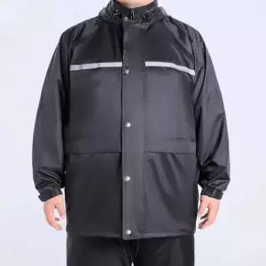 빅사이즈 우비 특대형 6XL 뚱뚱남 초대형 장마 오토바이 배달 상하의 세트