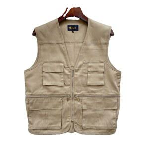 BASSDASH 남성 여성 유틸리티 메쉬 멀티 사진 낚시 FV14 백 포켓 조끼, 카고 야외 작업 사파리